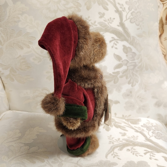Boyd's Bears Mr Baybeary Plush Holiday Retired Teddy Bear with Tags & Stand - Picture 7 of 12